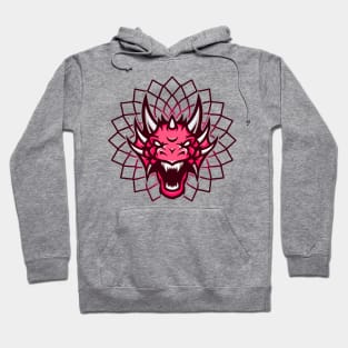 'Angry Fiery Dragon' Awesome Dragons Gift Hoodie